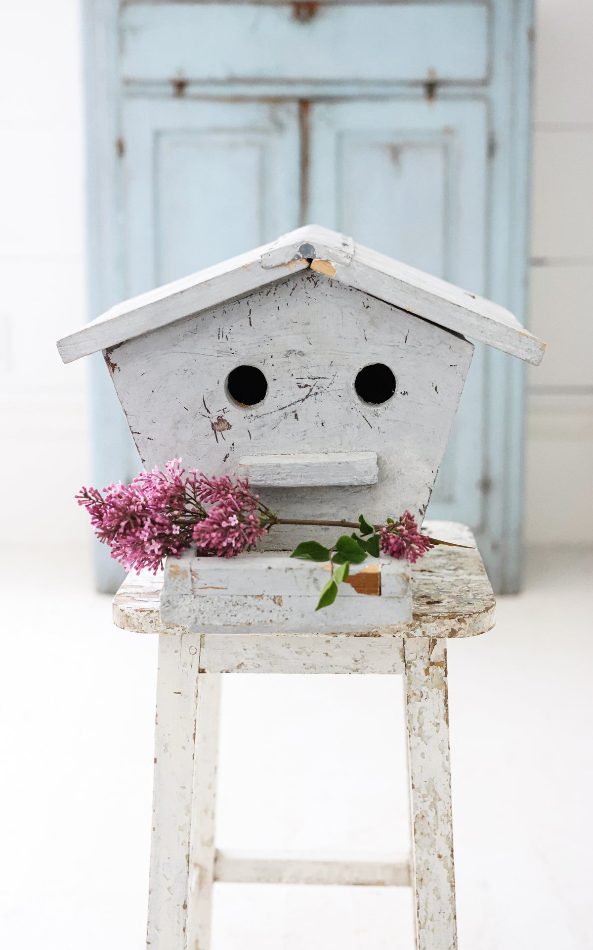 Vintage French Bird House