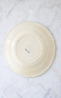 Set of Four Vintage French Ironstone Plates