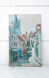 Vintage French Oil Painting