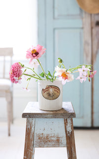 Vintage French Ironstone Crock