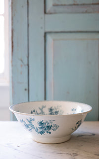 Vintage French Ironstone Bowl