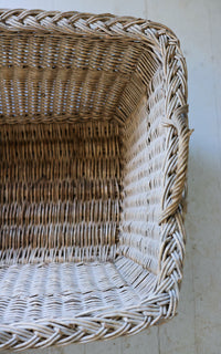 Large Vintage French Laundry Basket