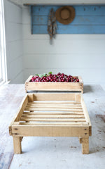 Vintage French Farm Crate