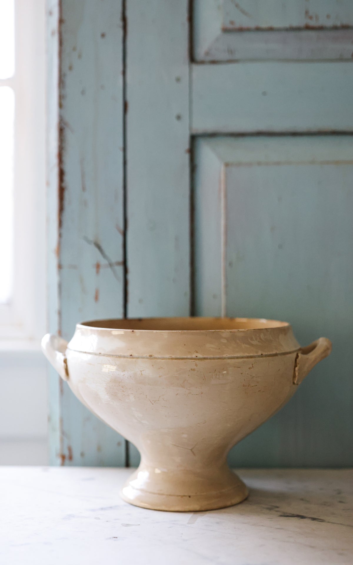 Vintage French Ironstone Tureen