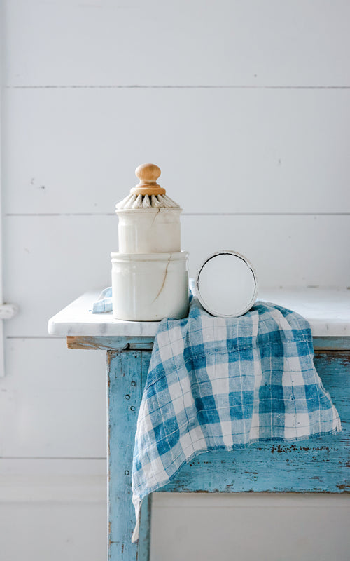 Belgian Linen Napkin – Dreamy Whites