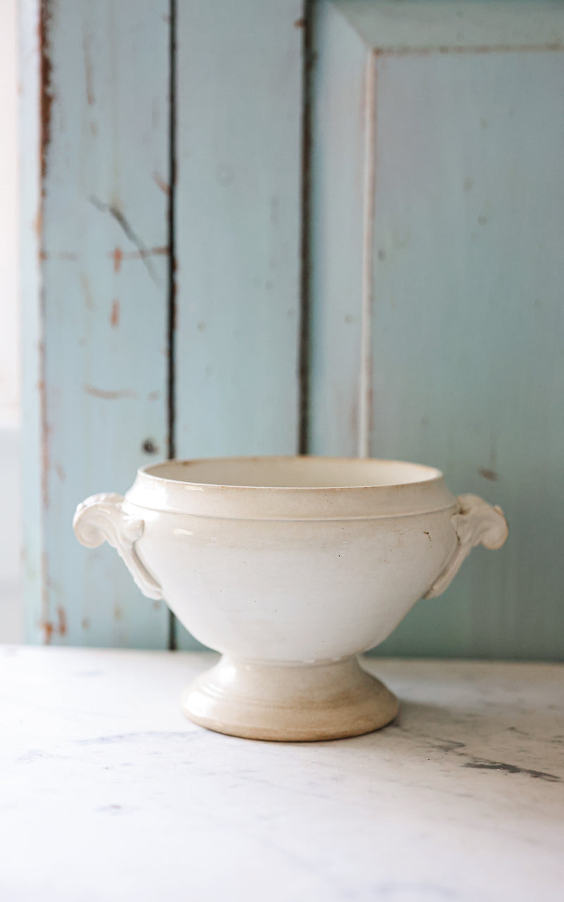 Vintage French Ironstone Tureen