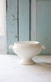 Petite Vintage French Ironstone Tureen