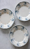 Set of Three Vintage French Transferware Plates