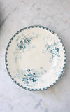 Set of Two Vintage French Ironstone Plates