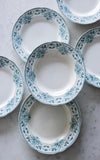 Set of Six Vintage Swedish Stoneware Plates