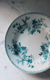 Set of Four Vintage French Transferware Plates