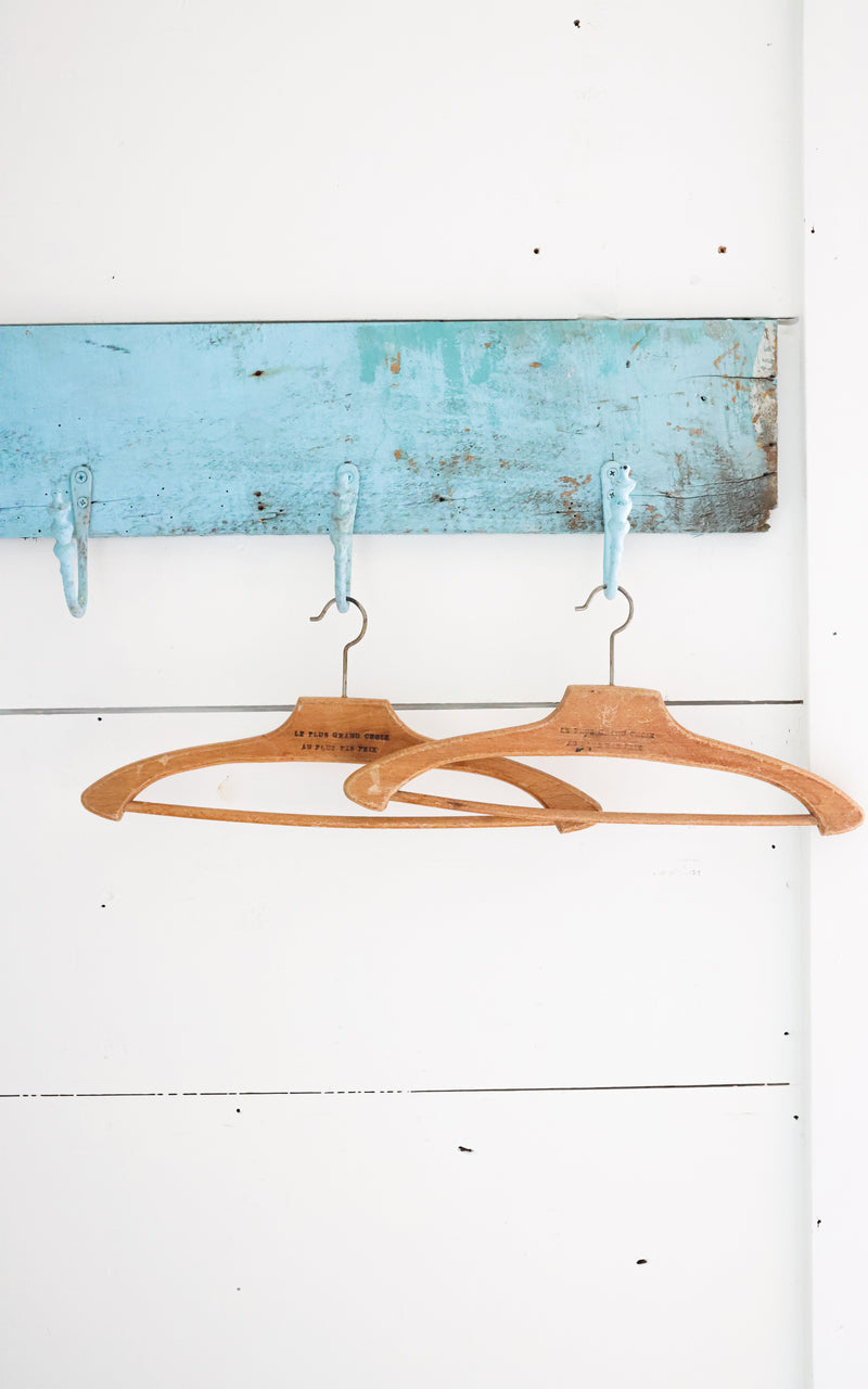 Set of Two vintage French Hangers