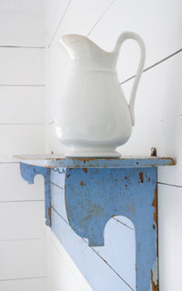 Vintage Belgian Ironstone Pitcher