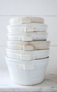 Large Vintage Dutch Ironstone Foot Bath