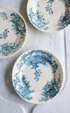 Set of Four Vintage French Plates
