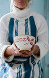 Vintage French Ironstone Cafe Au Lait Bowl