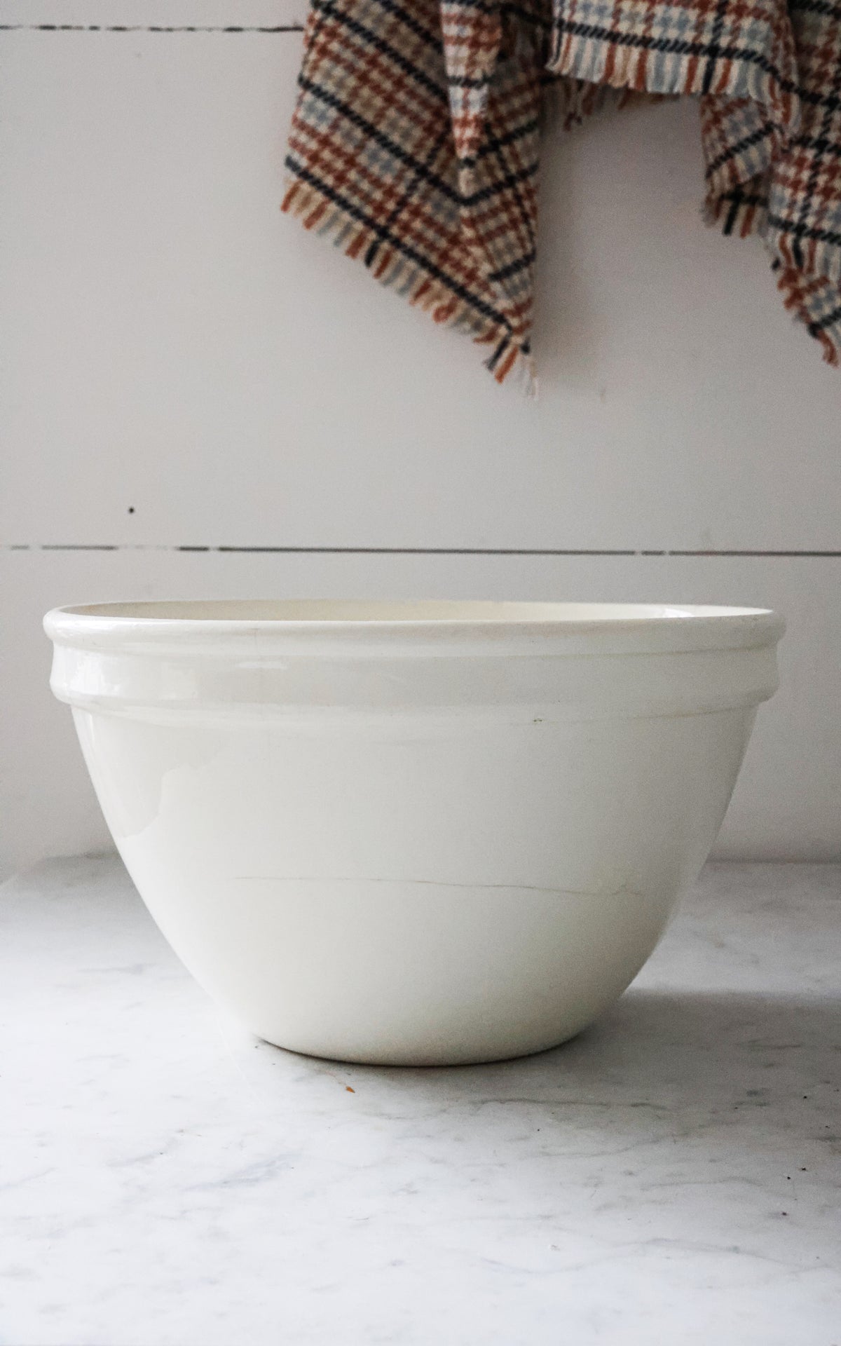 Large Vintage English Pudding Bowl