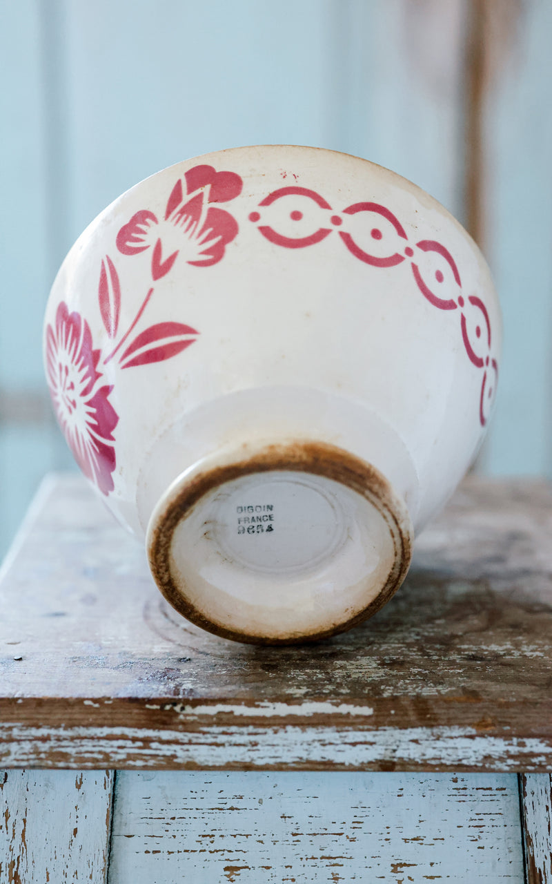 Vintage French Ironstone Cafe Au Lait Bowl