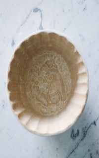 Large Vintage Dutch Stoneware Mold