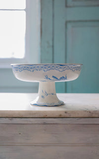 Vintage French Ironstone Compote