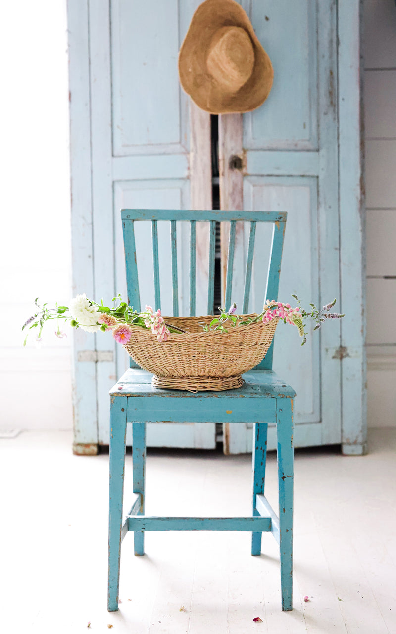 Vintage French Boulangerie Basket