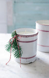 Vintage French Canister Sapin de Noel Scented Candle