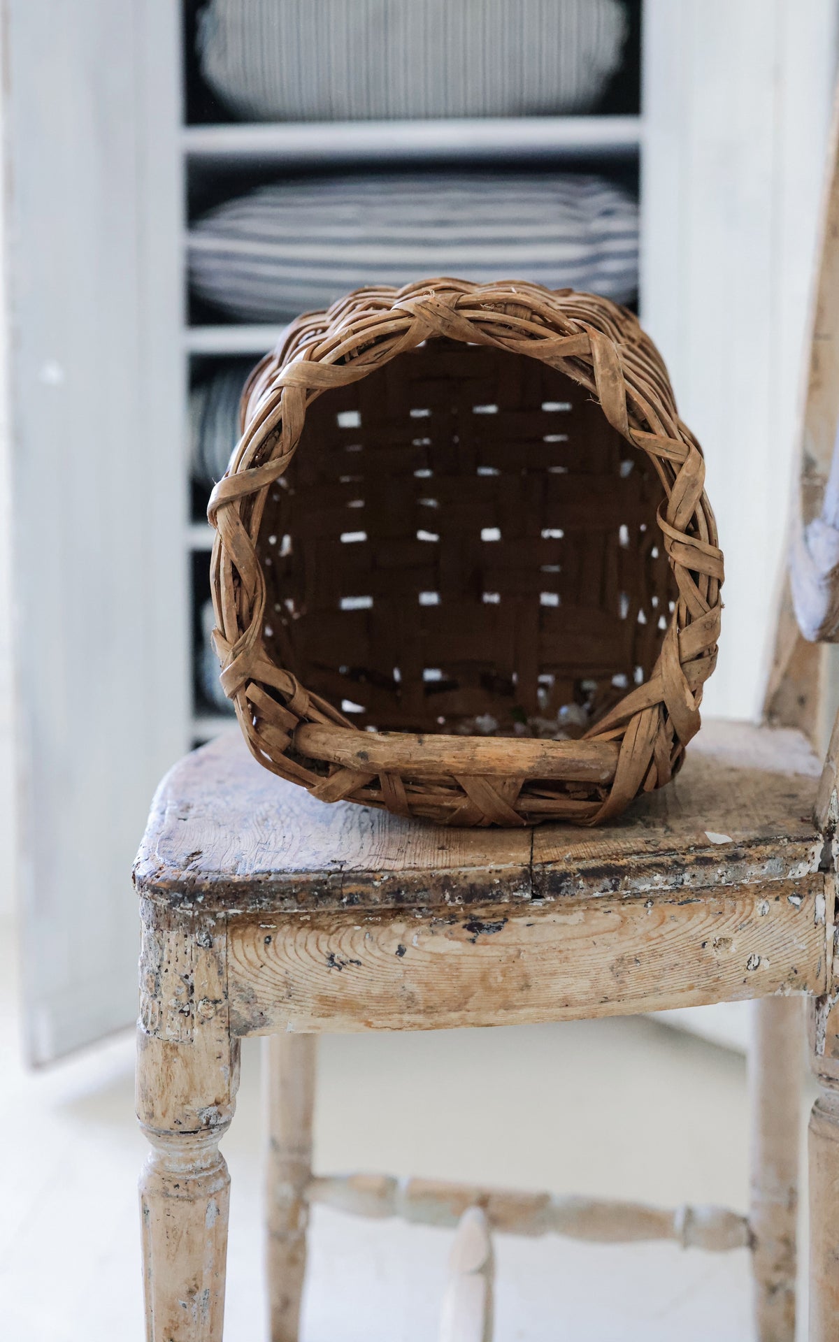 Vintage Swedish Harvesting Basket