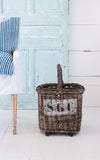 Vintage French Champagne Basket