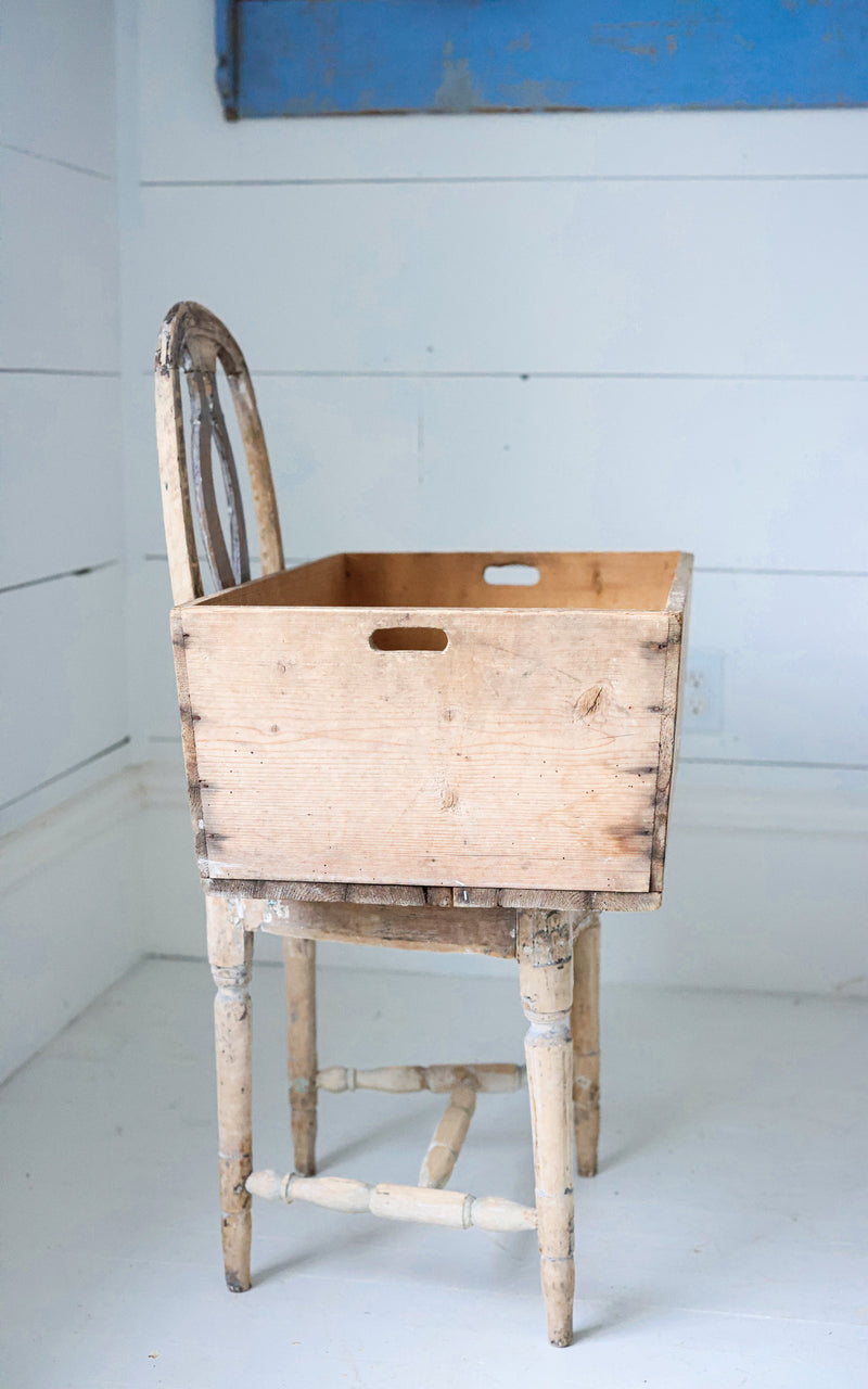 Vintage French Champange Crate