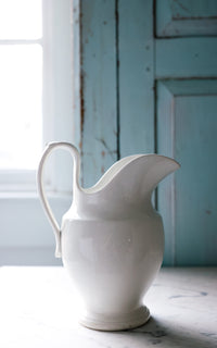 Vintage French Ironstone Pitcher