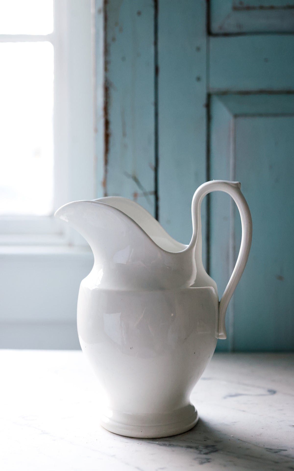 Vintage French Ironstone Pitcher