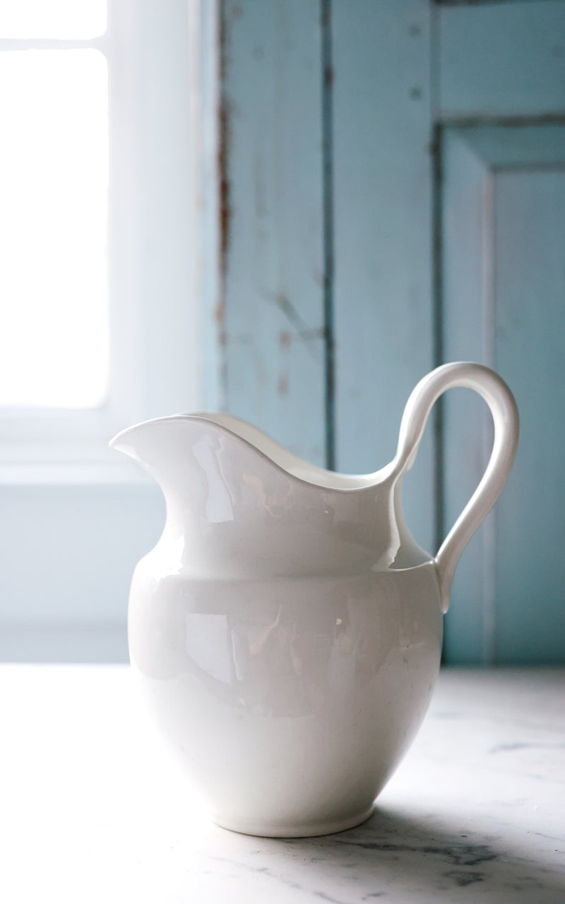 Vintage Swedish Ironstone Pitcher