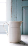 Vintage French Ironstone Pitcher