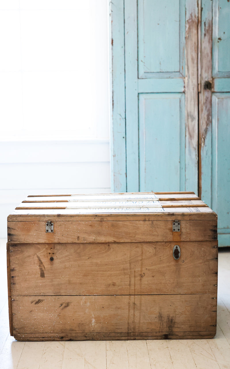 Vintage French Trunk