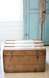 Vintage French Trunk