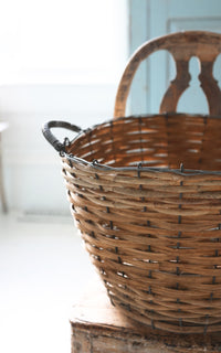 Vintage Swedish Apple Basket