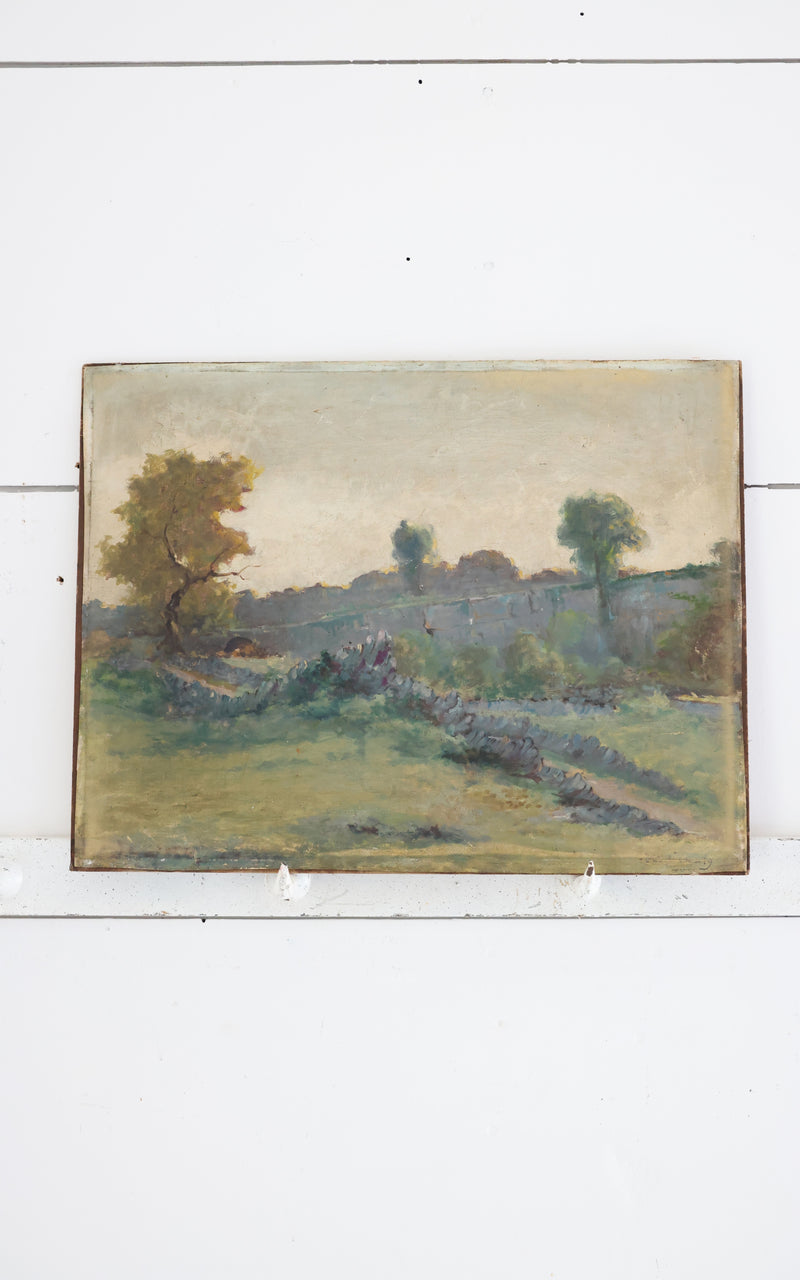 Vintage French Painting