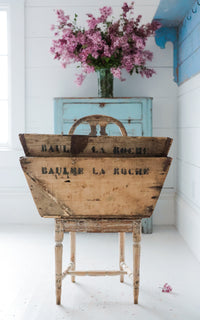 Vintage French Champagne Crate