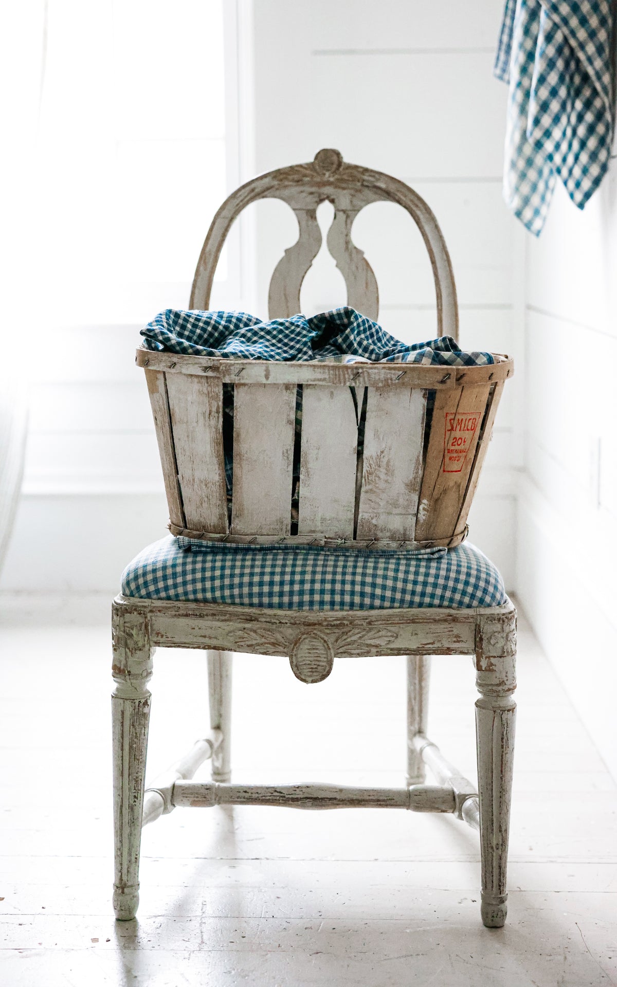Vintage French Fruit Crate