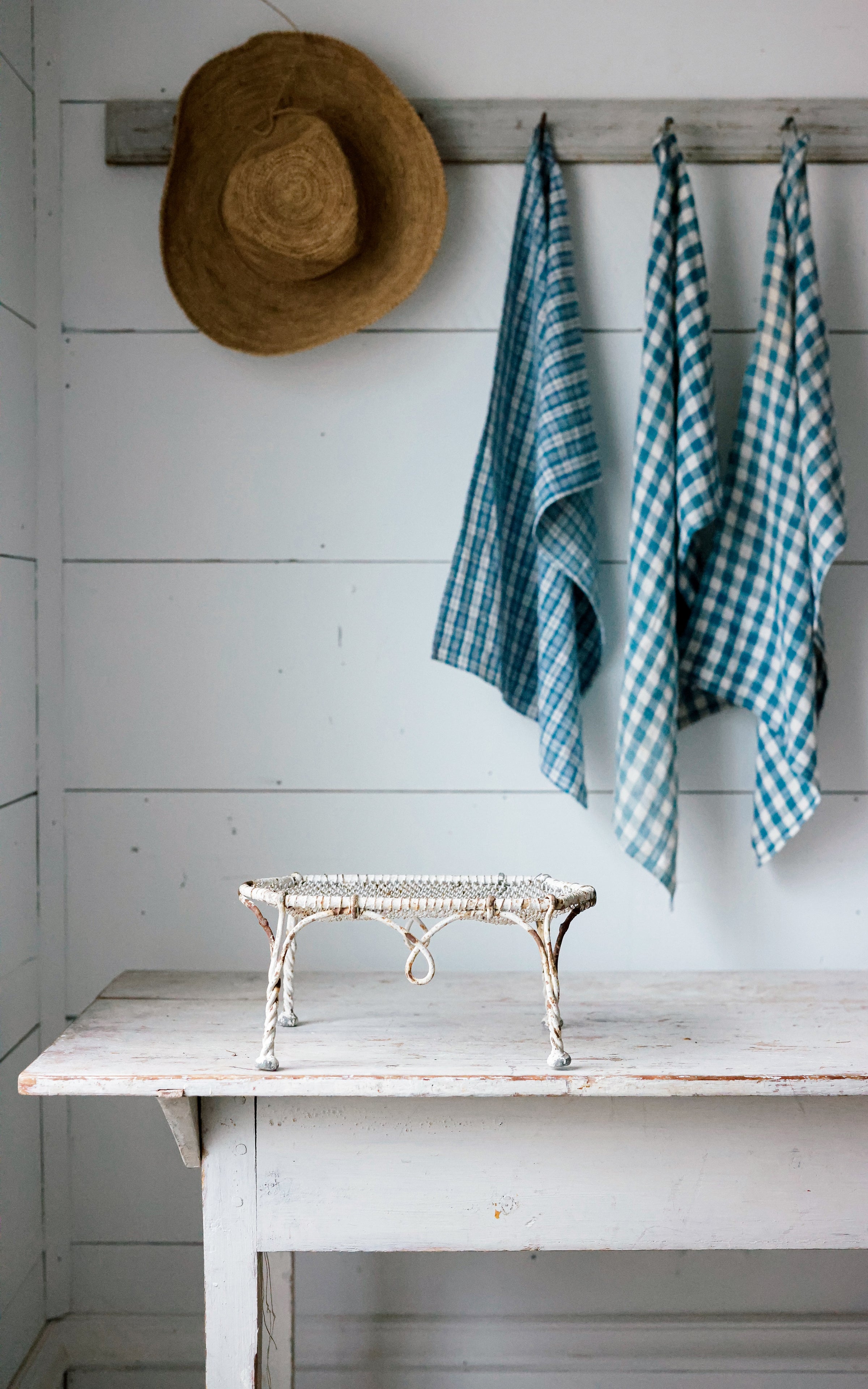 Vintage French Petite Stool