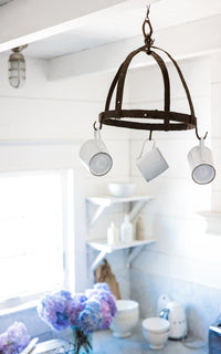 Vintage French Hanging Rack