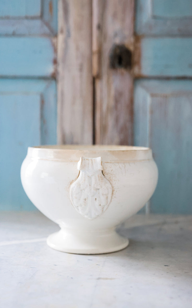 Vintage French Ironstone Tureen
