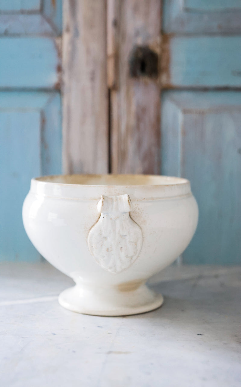 Vintage French Ironstone Tureen