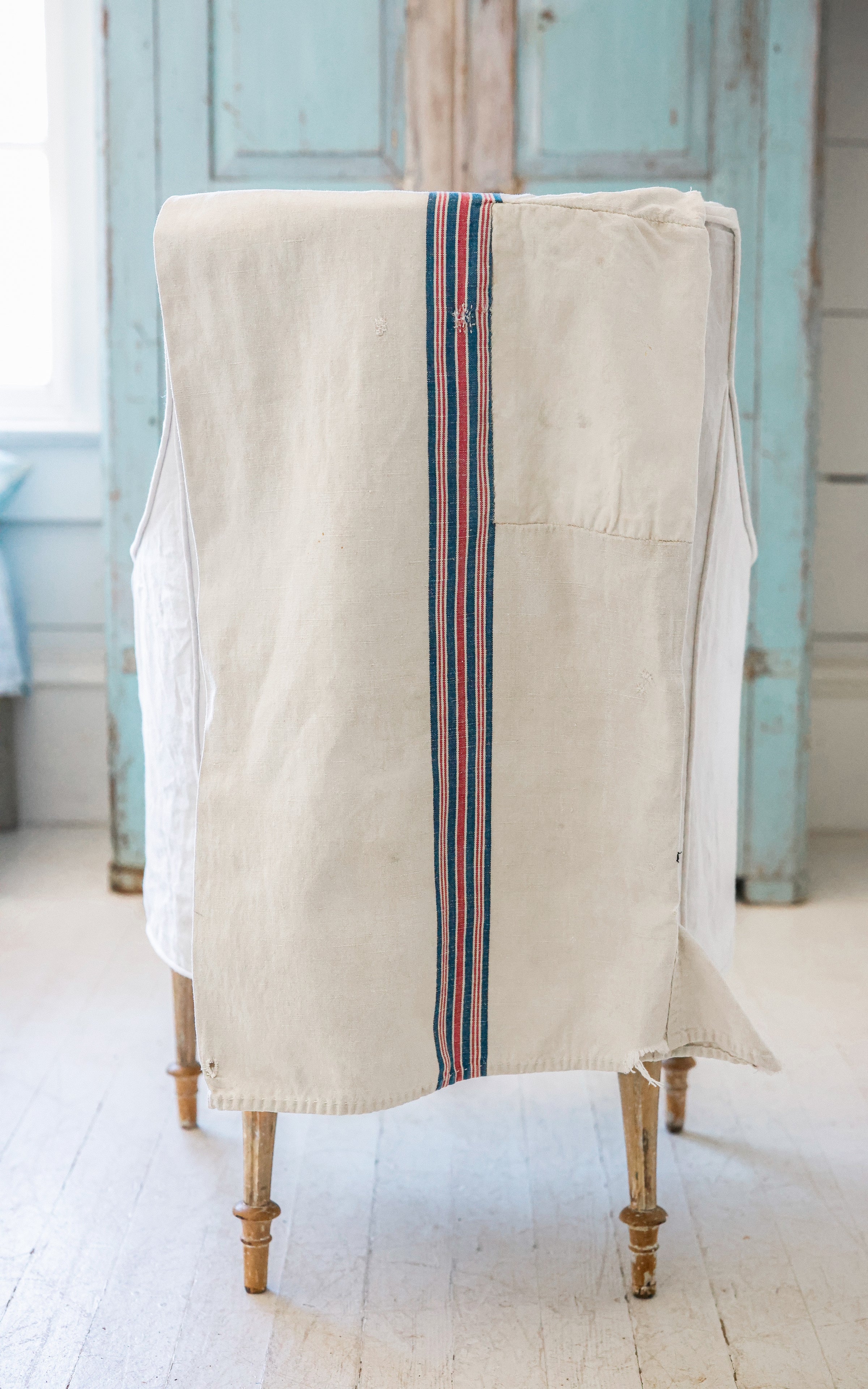 Vintage French Flour Sack ~D