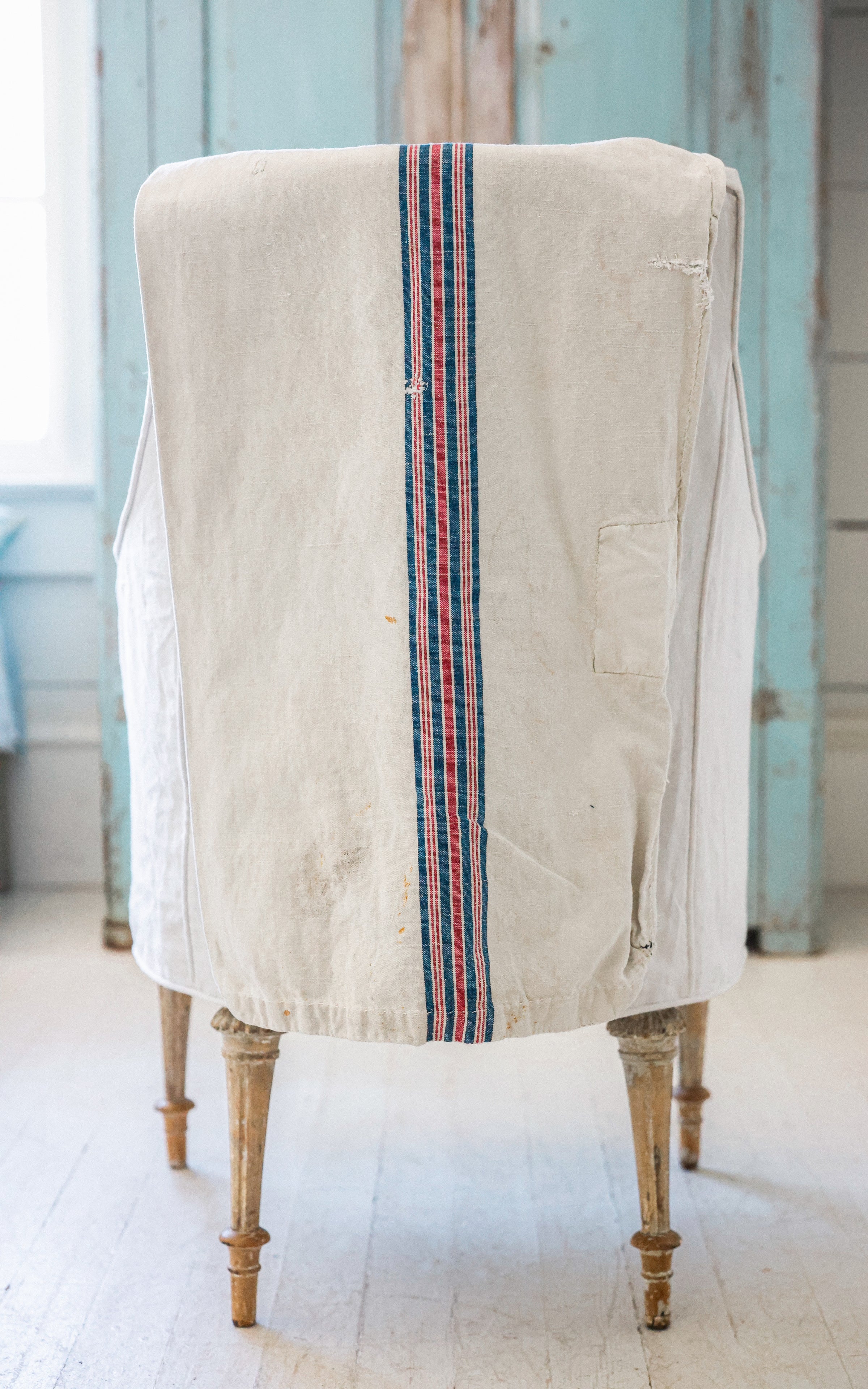 Vintage French Flour Sack ~D