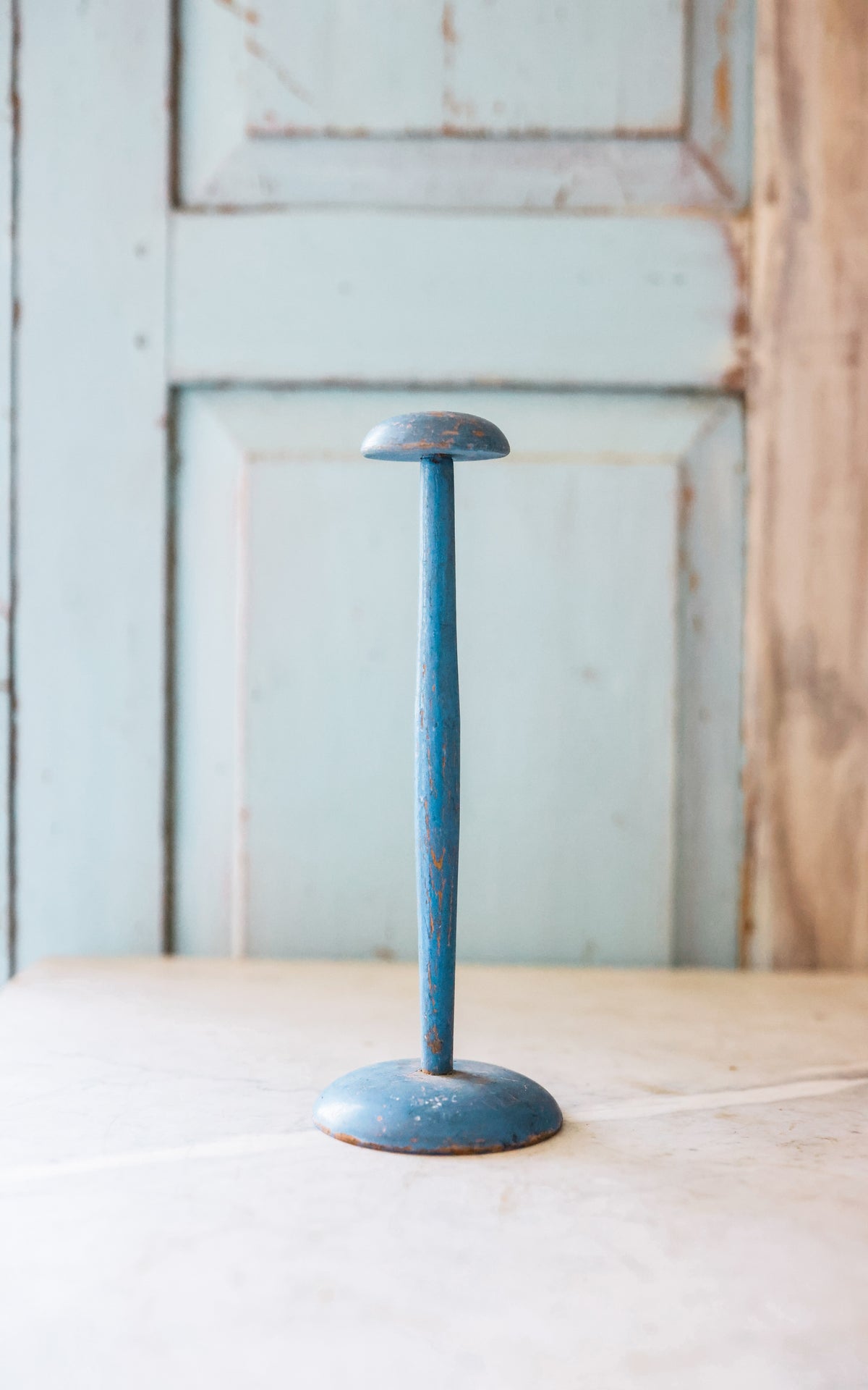 Vintage French Hat Stand and Hat