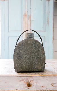 Vintage French Zinc Container