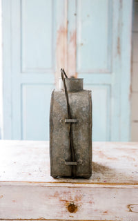 Vintage French Zinc Container