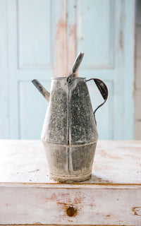 Vintage French Zinc Watering Can