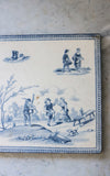 Vintage French Stoneware Trivet
